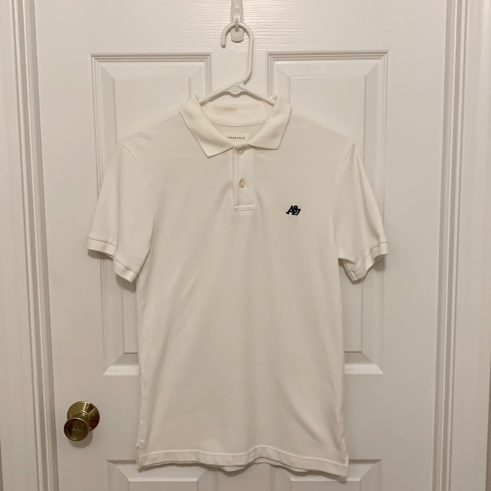 Aeropostale white polo shirt